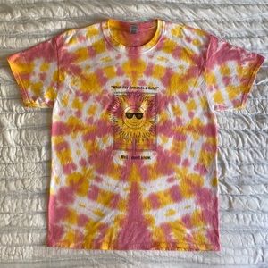Sunflower Tie Dye T-Shirt
